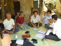 Ban Muang Poua, Viangsay District,
Houaphan Province (May 2008, Mr. Yoshiyuki Masuhara)