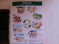 TASAFの内容を説明するポスター