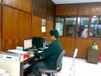 The internet at MFS
Counter part/Facilities/Activities(IndonesiaFS)(Date taken:Feb 13,2009 / Place:)