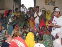 Argobba people from Koromi singing for the workshop participants

2008/09/17-18：シンポジウム:Preserving local knowledge in the Horn of Africa 